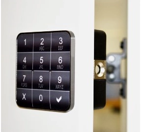 Serrure avec clavier à code numérique pour placard de vestiaire Serrure avec clavier à code numérique pour placard de vestiaire