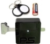 Serrure à crémaillère pour double portes coulissantes SVitrine avec une serrure à crémaillère