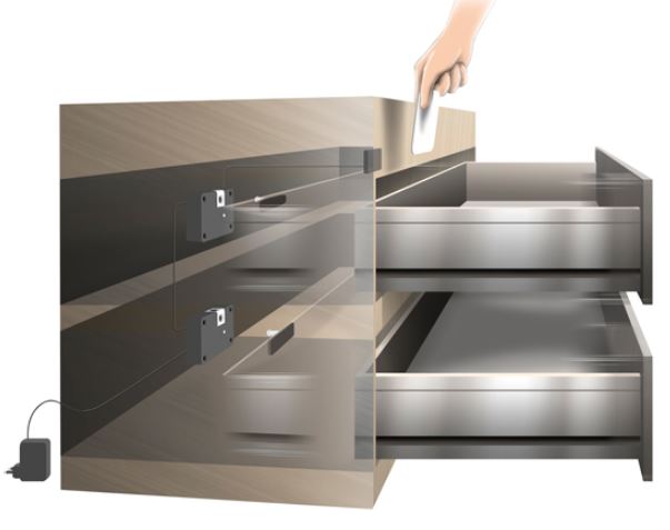 serrures électoniques à cartes RFID pour plusieurs tiroirs serrures électoniques à cartes RFID pour plusieurs tiroirs